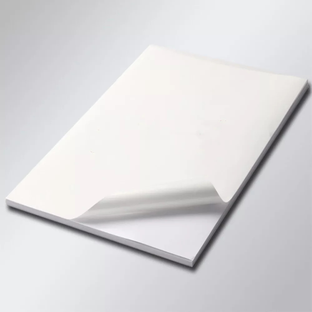 50pcs A4 Sticker Paper Label Sheet for Inkjet Printer DIY Scrapbooking Album