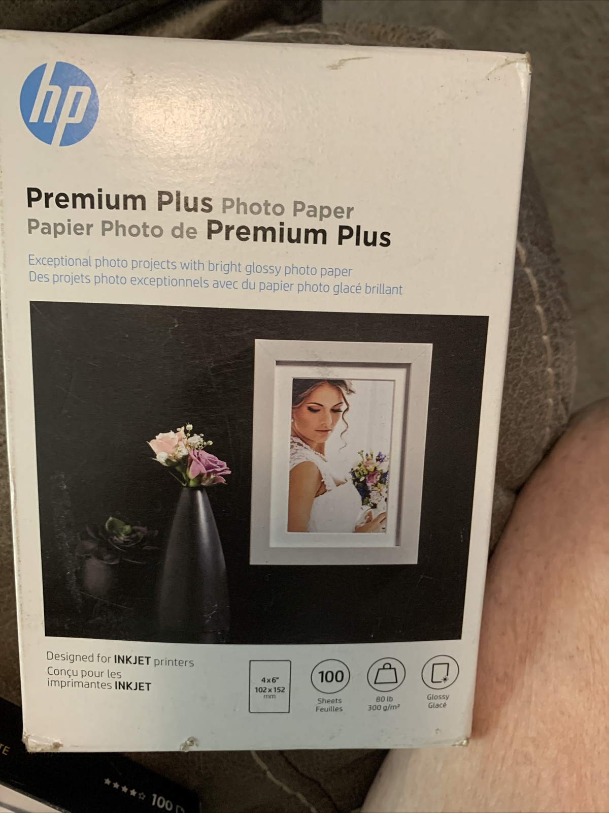 HP premium Plus photo paper Ink jet 4×6 Glossy