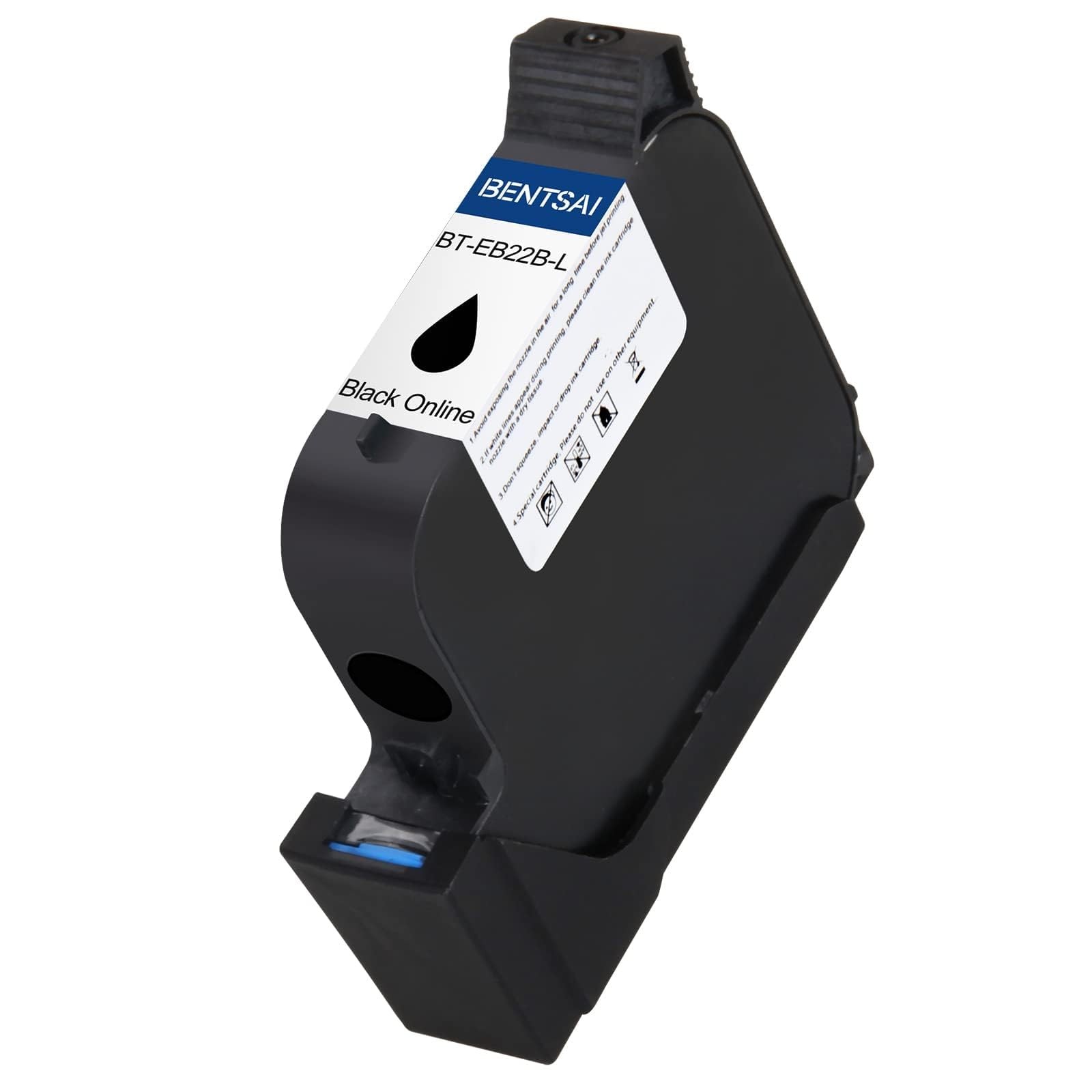 BENTSAI Original EB22B EB22BL Black Solvent Quick Dry Ink Small,