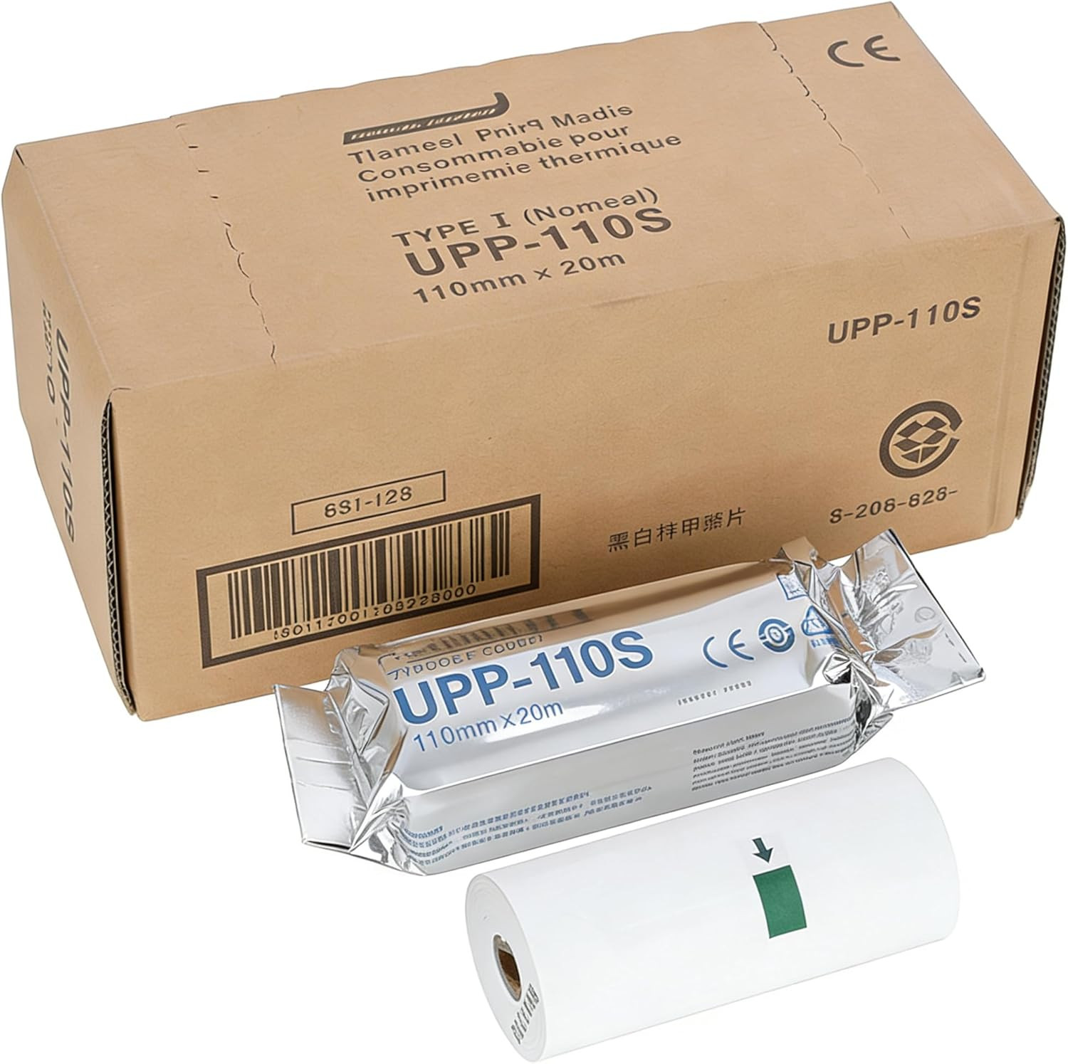 UPP-110S Type I Black and White Video Thermal Ultrasound Paper Film/Media 10 Rol