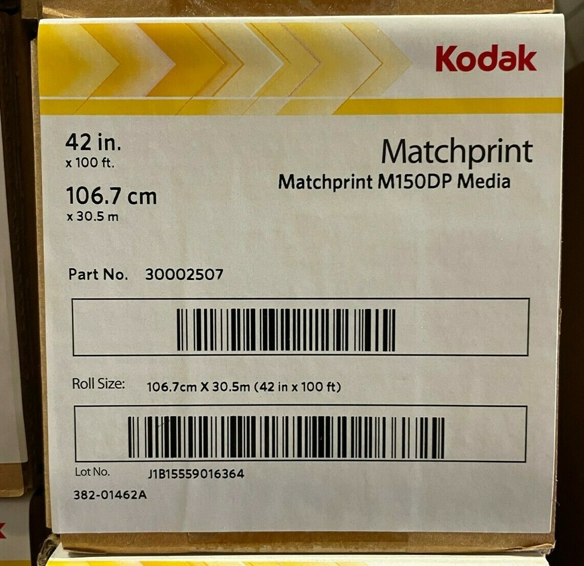 Kodak Matchprint M150DP Media 42 in x 100 ft Inkjet Proofing Paper