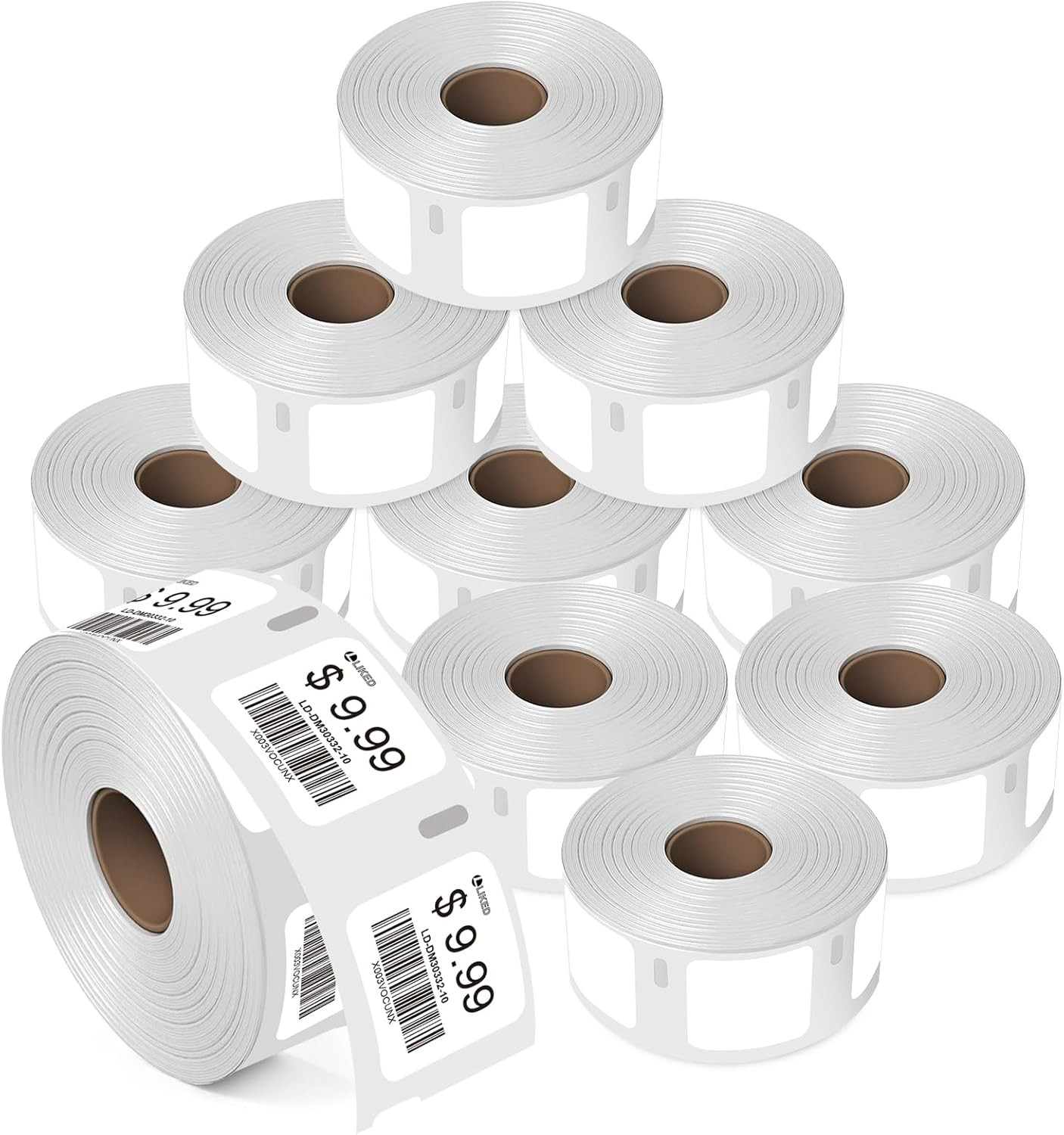 7500 Compatible DYMO 30332 Square Label 1″ x 1″ for QR Codes, Multipurpose Label