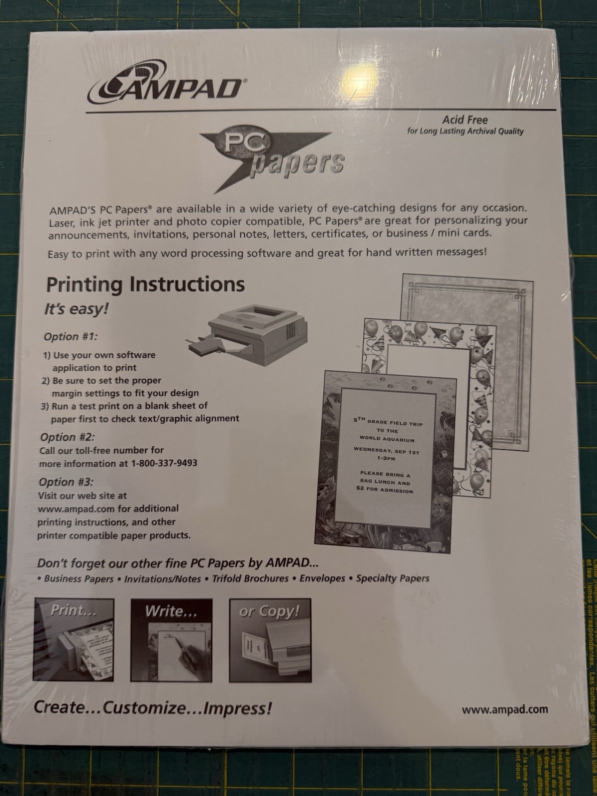 Specialty Paper – 25 Sheets
