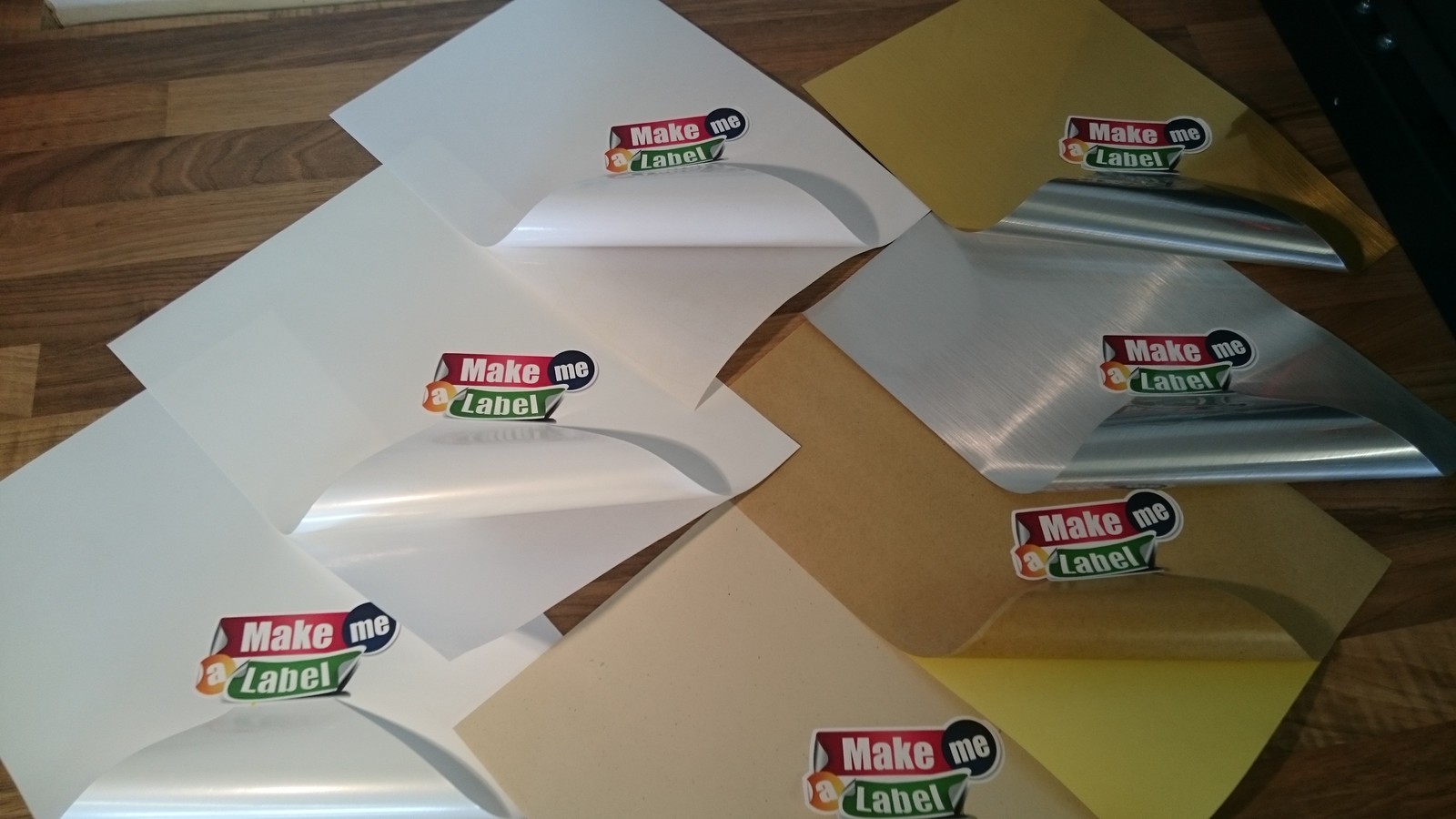 10 A4 GLOSS White Self Adhesive INKJET Printable Film PP Vinyl Sticker Sheets
