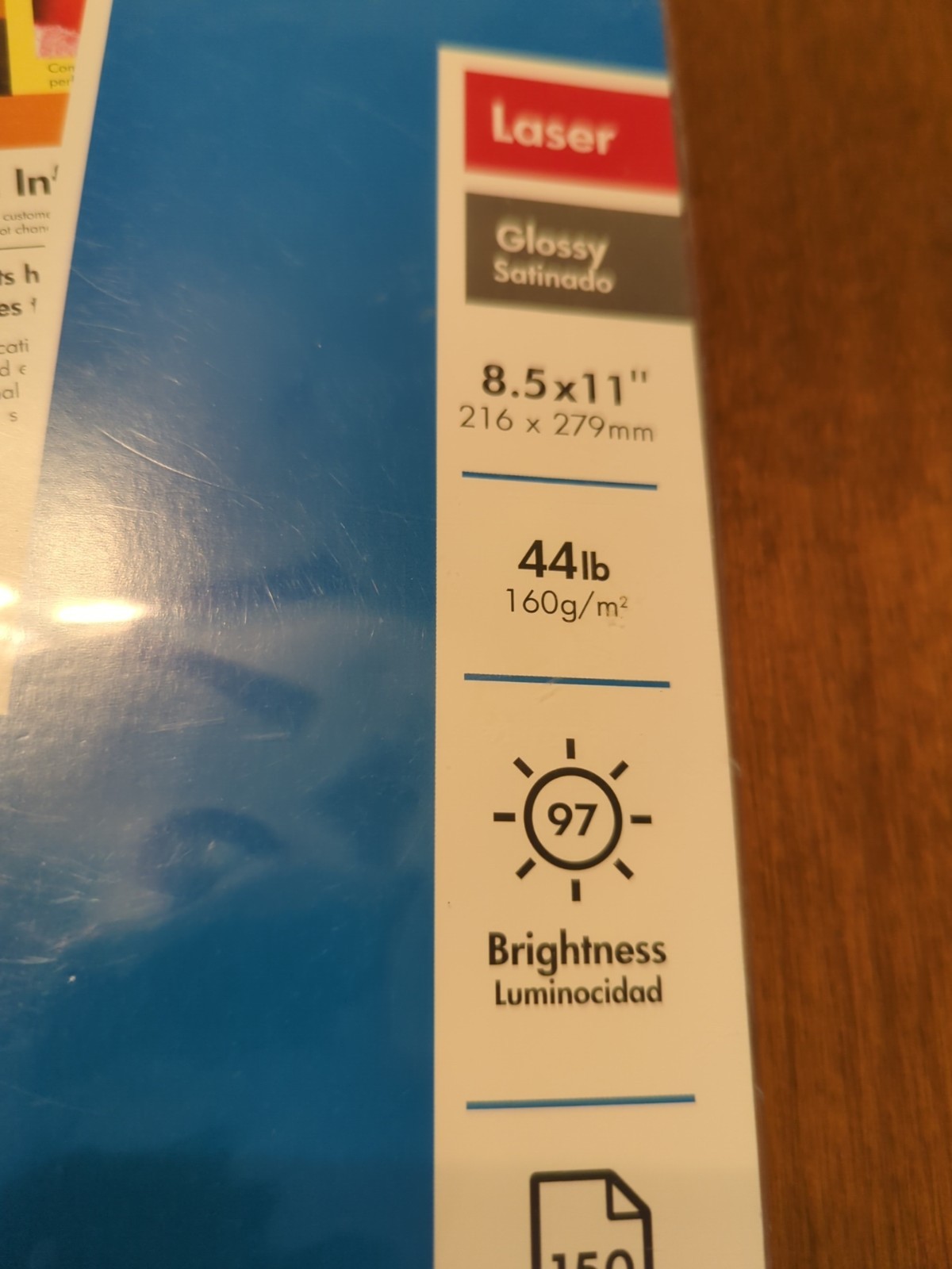 HP Laser Brochure/Flyer Paper White Q6611A New