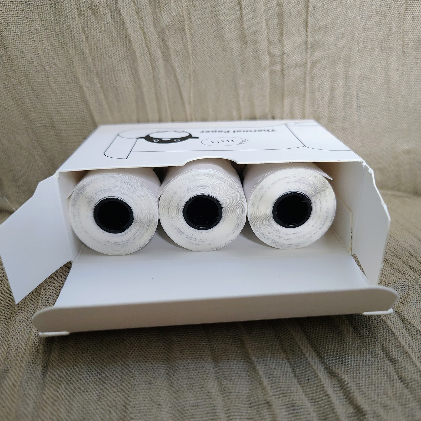 Memoking T02/M02X/M02L White Thermal Paper-10-Year Sticky 50mmx3.5m