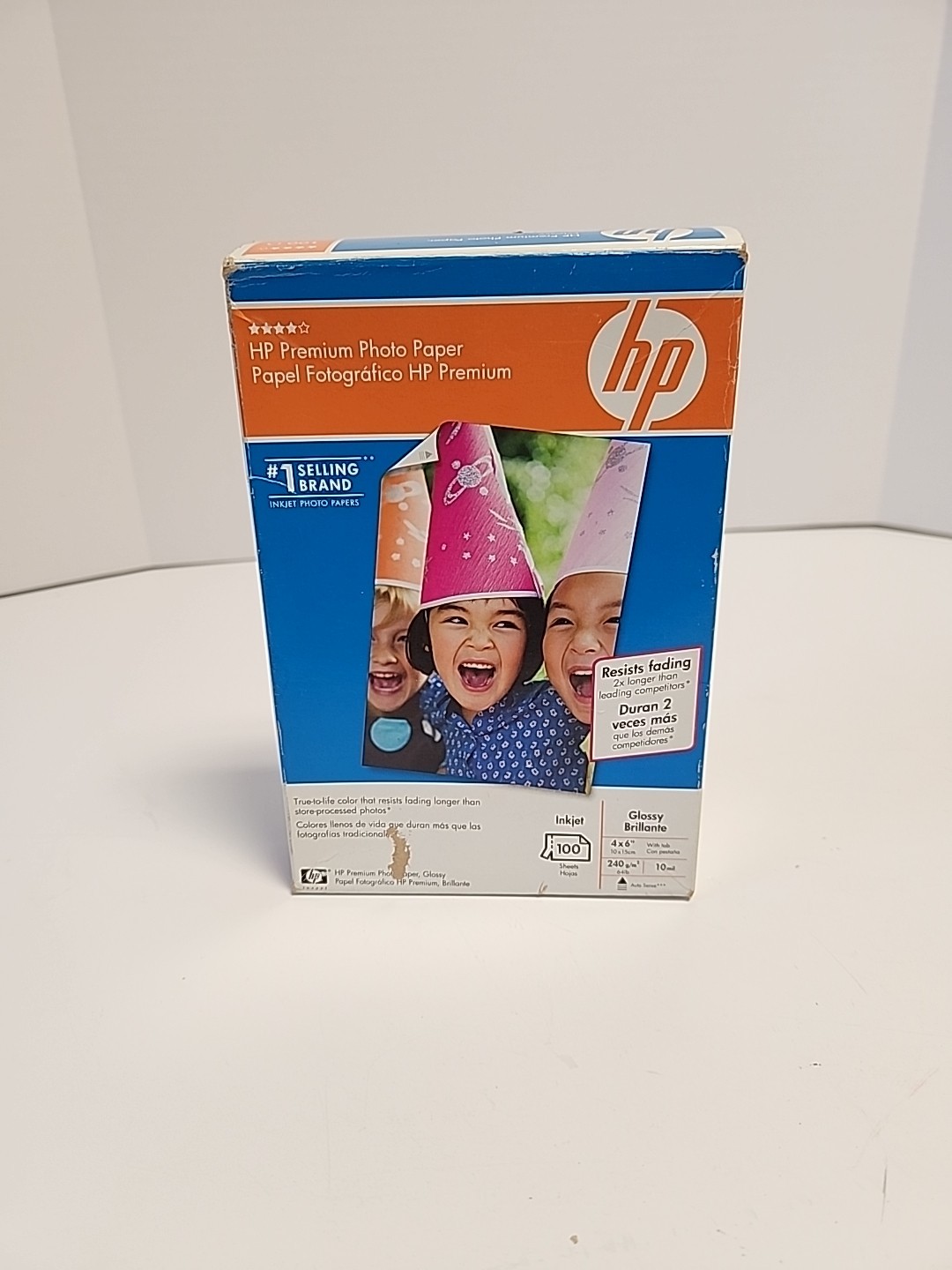 HP Premium Photo Glossy Borderless Inkjet Paper 4″ x 6″ (100 Sheets) 10 mil