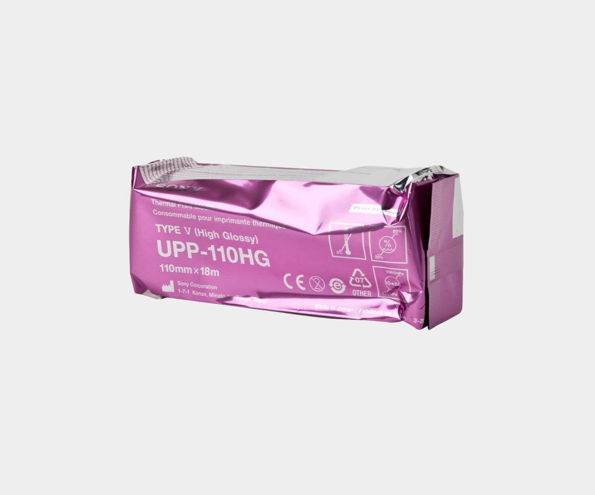 Sony UPP-110HG Thermal Print Media Video Imaging Paper 1Box (10 Rolls)