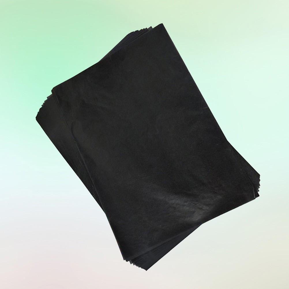 Black Carbon Transfer Paper 200Pcs Tracing Paper for Writing
