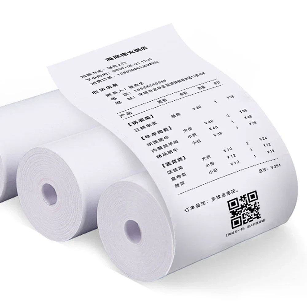 10Rolls 57×25 MM Thermal Paper White Children Camera Instant Print Kid 10 Pcs