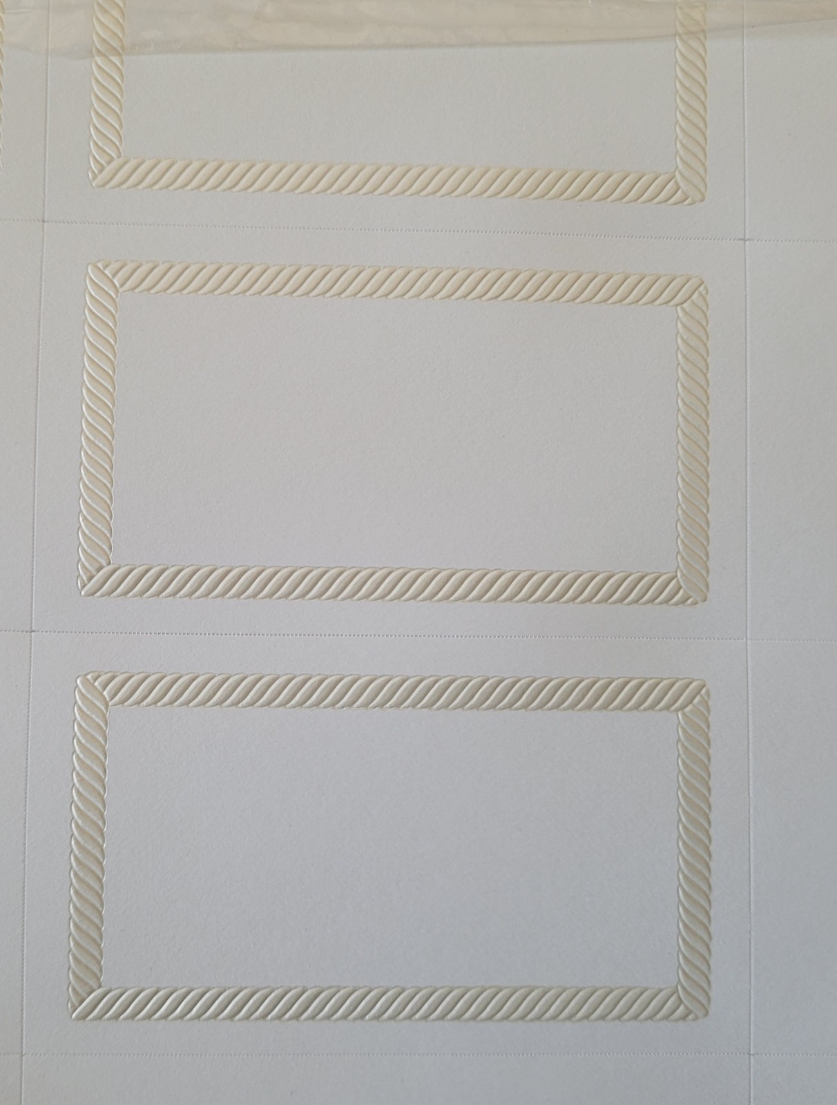 Ampad Regal Mills 100 Business Size Blank Cards – Pearl Rope – Money Back