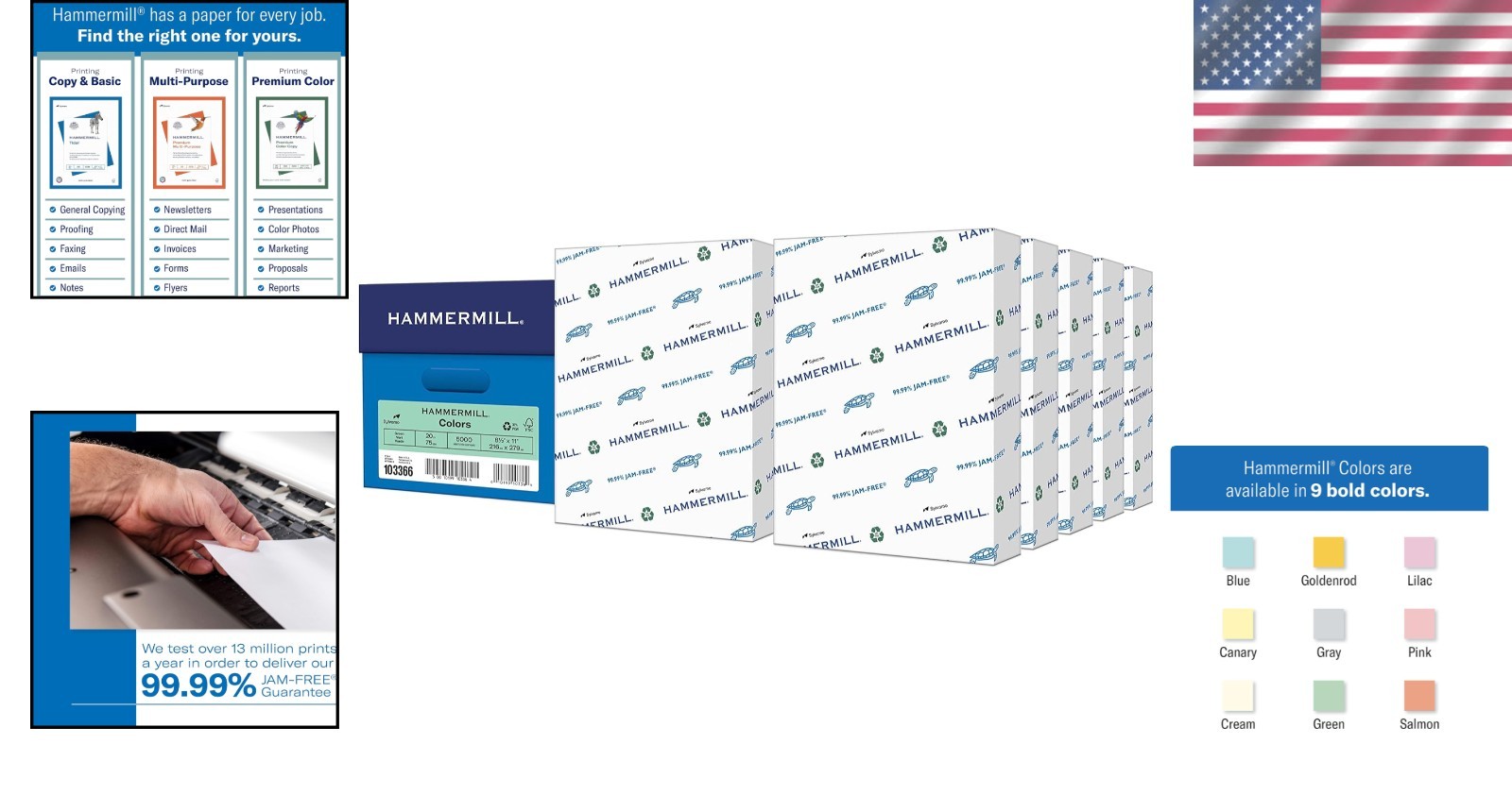 Forest Certified Green Printer Paper – 30% Recycled
