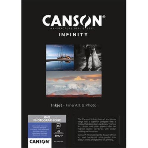Canson Infinity Rag Photographique – 17×22- 310 gsm – 25 sheets- New Sealed Box