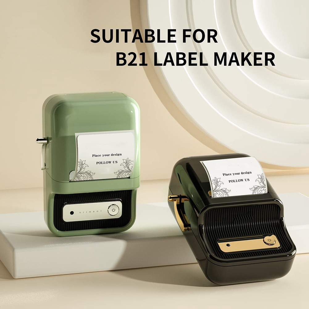 Label Maker Tape 50X30mm Sticker 230 Labeling Replacement with4852