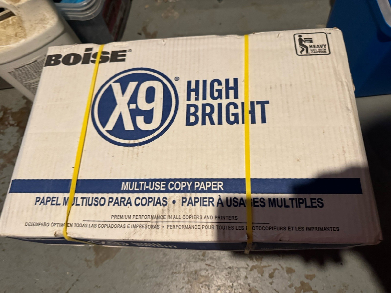 Boise X-9 High Bright MultiUse Copy Paper Letter size, 5000/pack,20 Lbs, 96 US