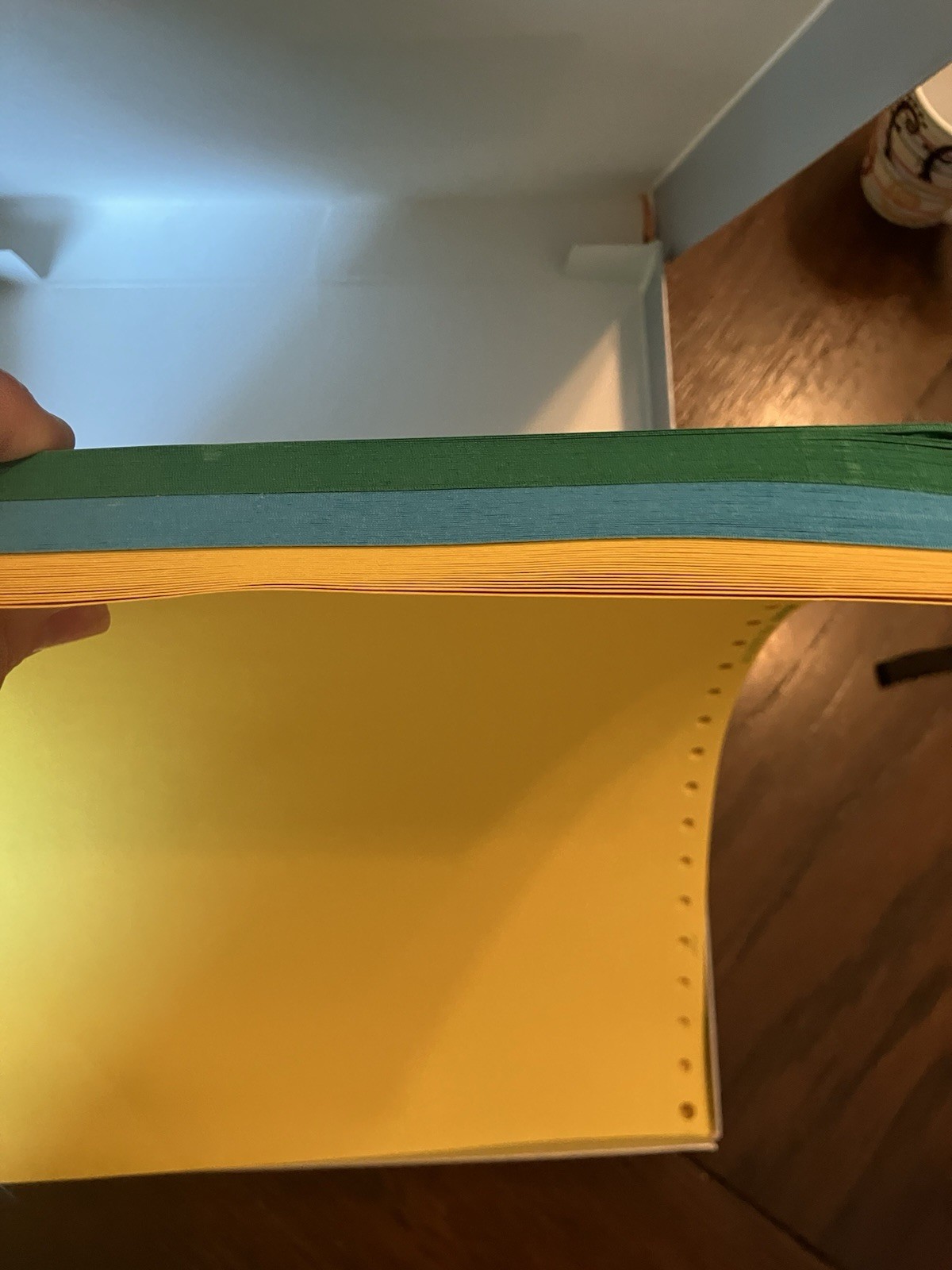 Memorex Printer Paper 24 lb Bond Smooth 9.5×11 in Yellow, Blue & Green