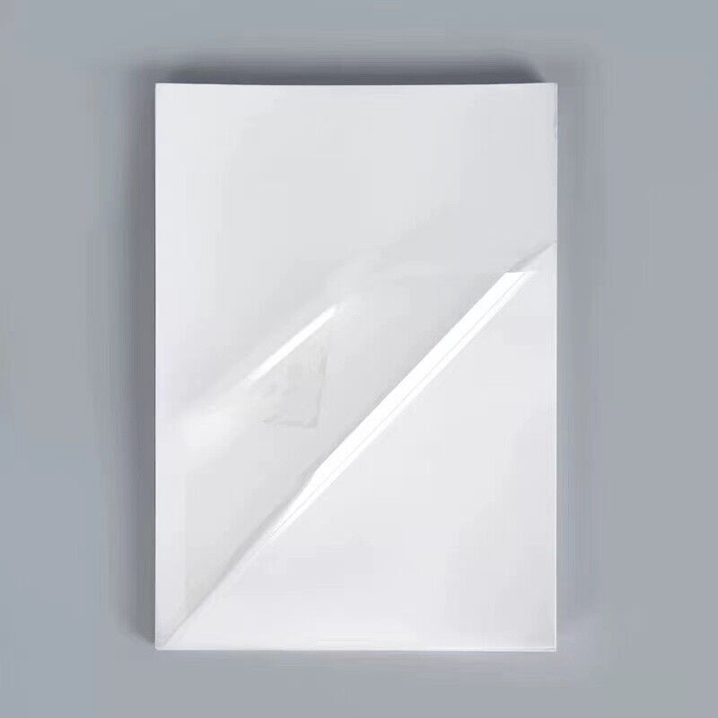 25 Sheet A4 Transparent Self Adhesive Printing Paper Stickers for Inkjet Printer