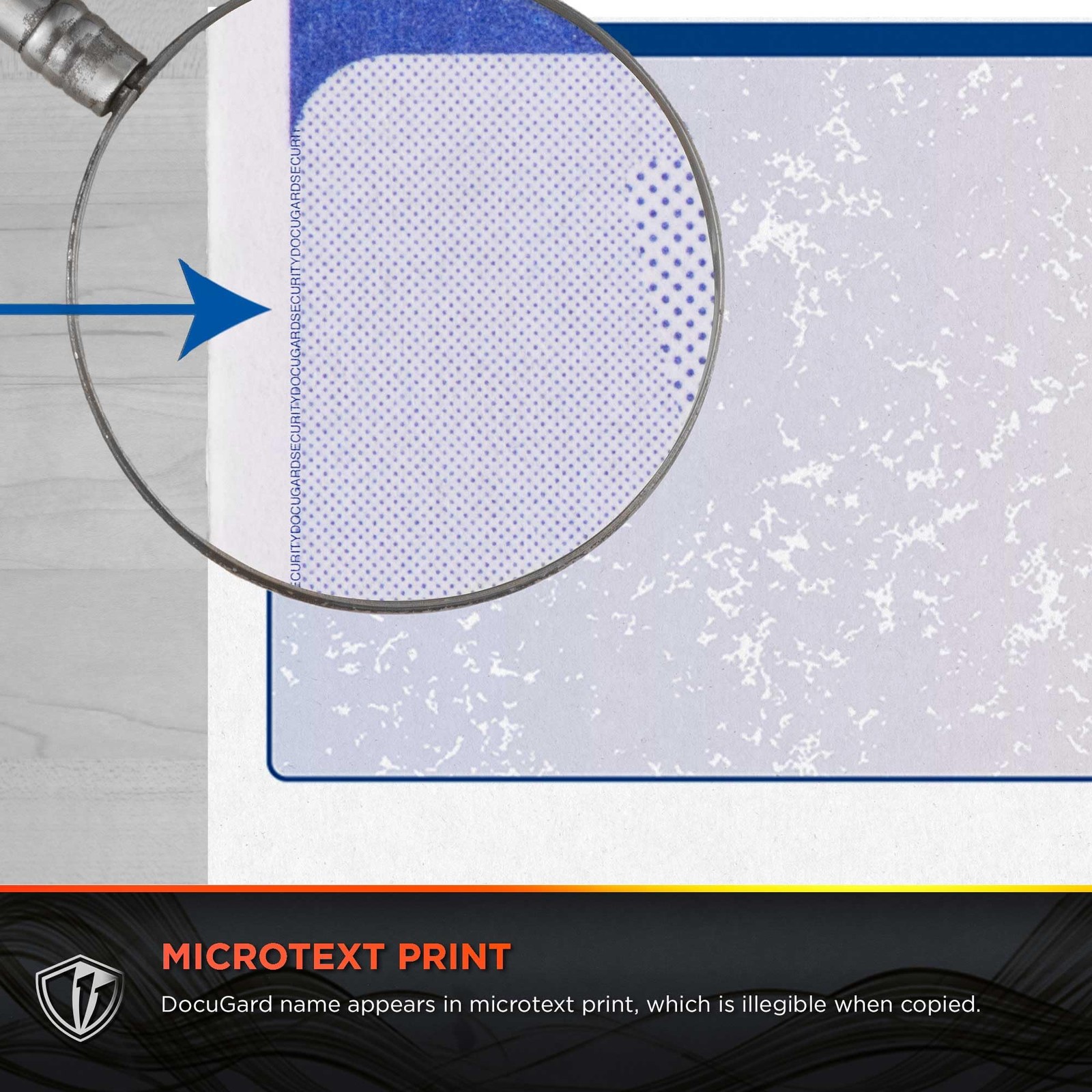 High Security Prismatic Check Paper – Laser/IJK Compatible – 500 Checks