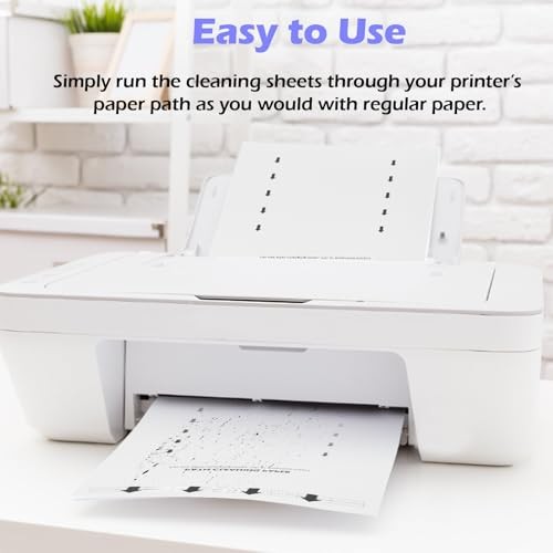 Printer Cleaning Sheets, Letter Size, 15-Pack for Laser & Inkjet