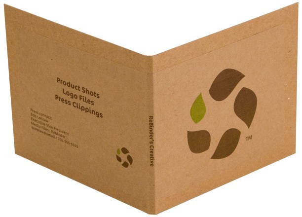 100-Pak Matte Finish Brown Recyclable 4″ x 10.2″ Labels 4 inkjet/laser printers