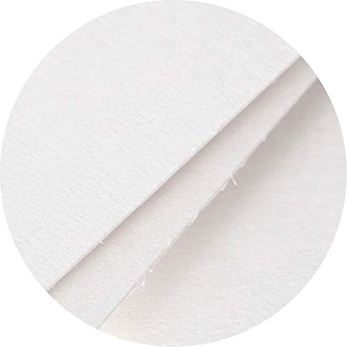 1316C Pack of 25 Cards Pollen in C6 Size, 110 x 155mm, 210g, White