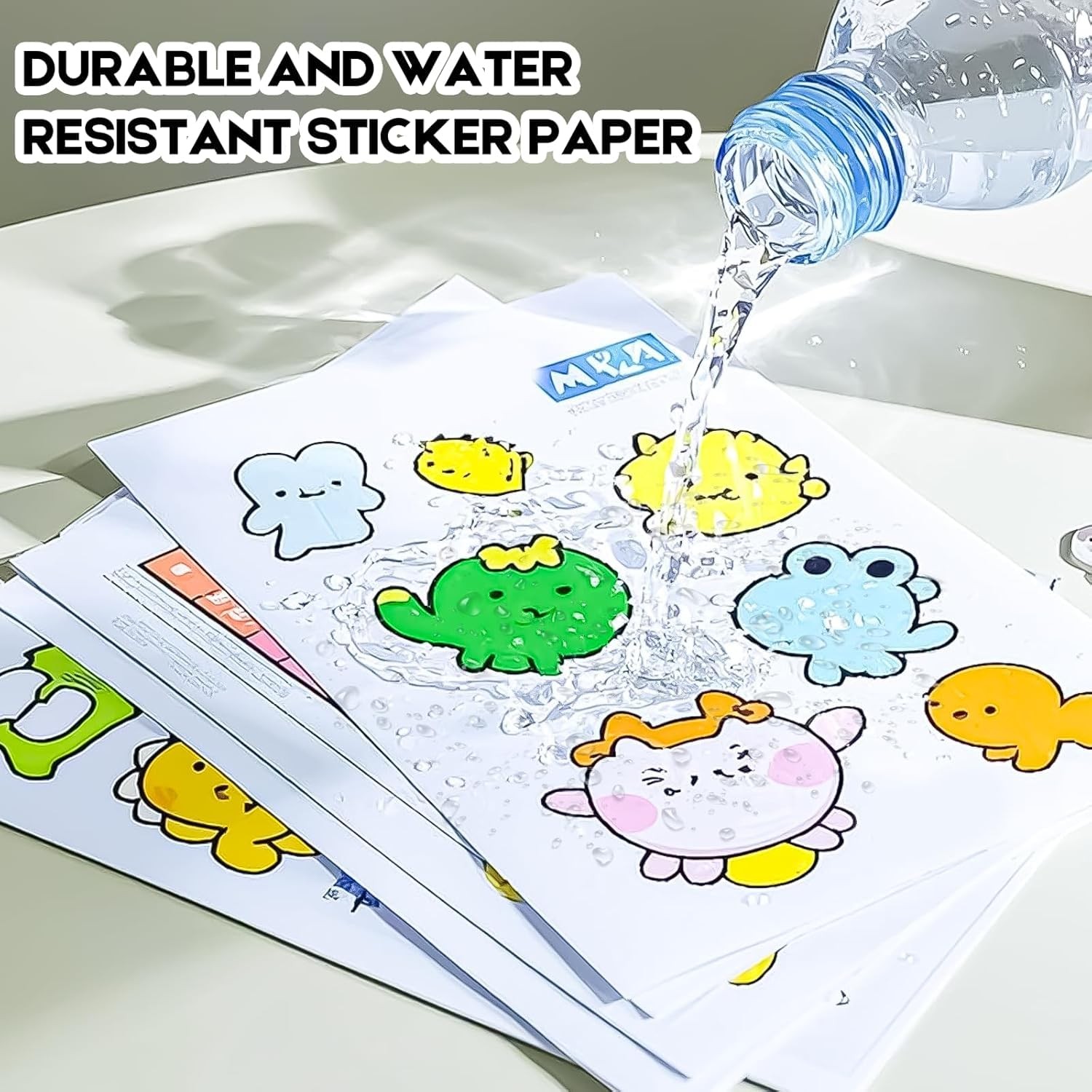 30 Sheets Premium Printable Clear Vinyl Sticker Paper for Inkjet Printers 8.5…