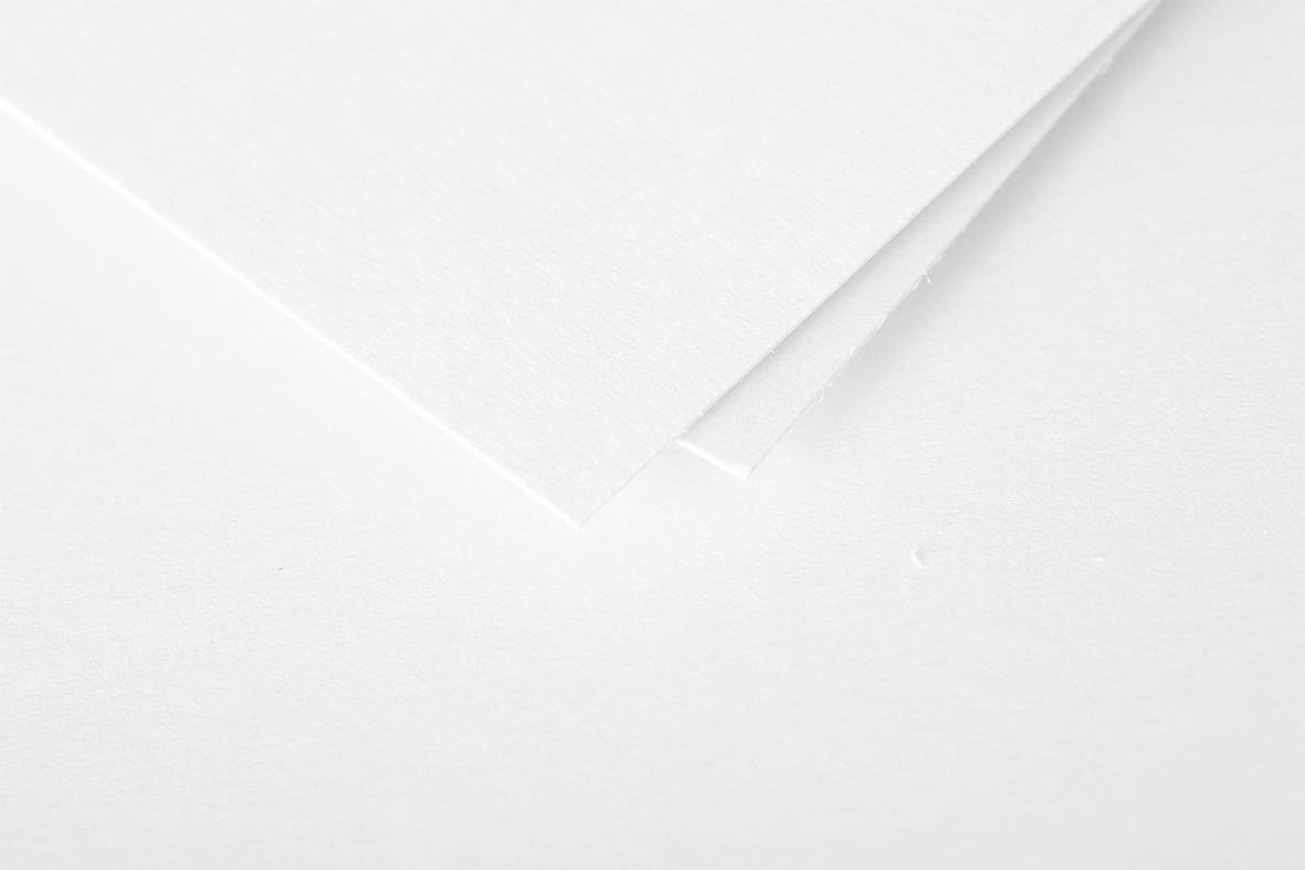 1316C Pack of 25 Cards Pollen in C6 Size, 110 x 155mm, 210g, White
