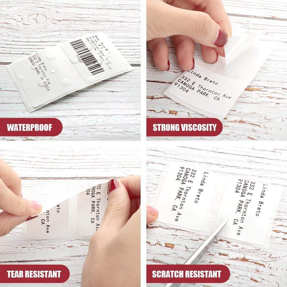 Phomemo Thermal Sticker Labels Self-Adhesive Tag for M110 M220 M221 Printer US
