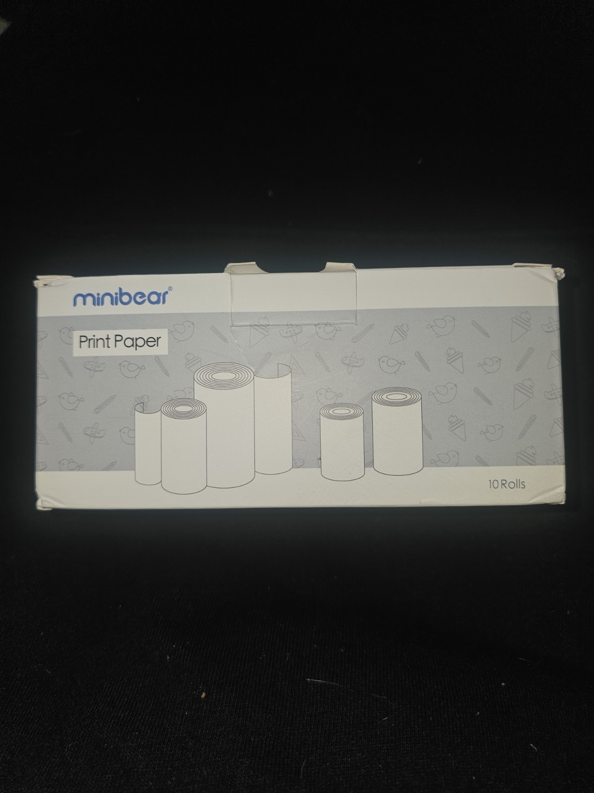Minibear Thermal Printer Paper 10 Rolls 57mm x 27mm Mini Photo Printer New