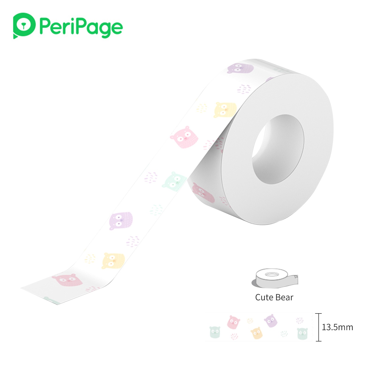 PeriPage Adhesive Thermal Label Paper For L1 Mini Pocket BT Printer V1