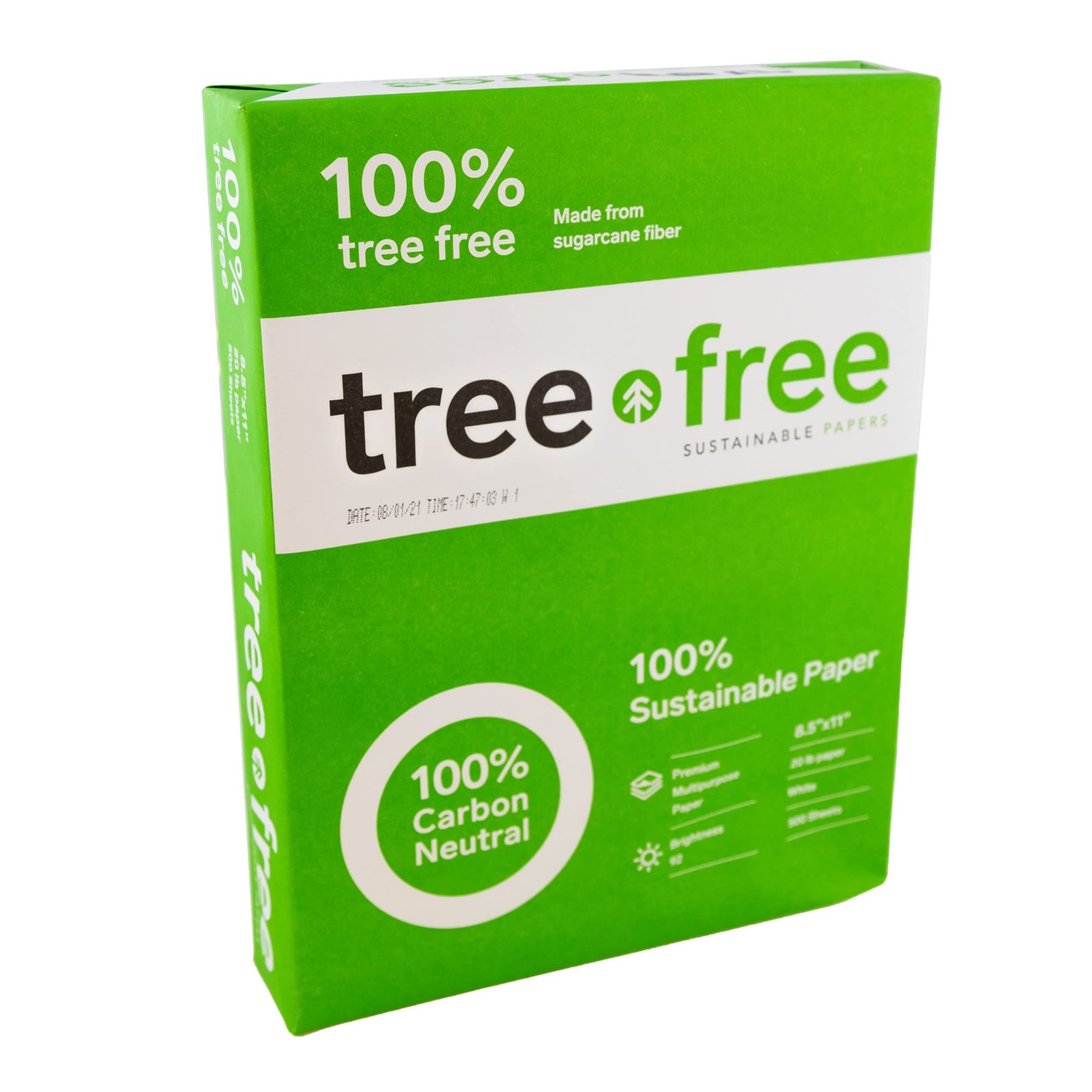 White Copy Paper 8.5 X 11 20lb Jam Free 500 Sheets Printer Copier