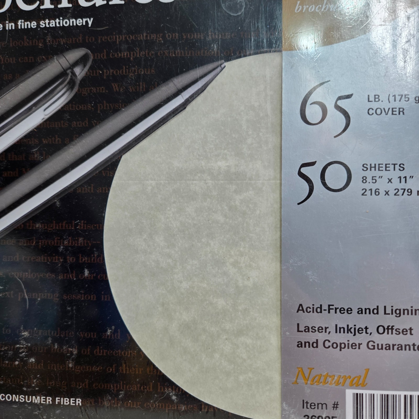 NEW Wausau Tri-Fold Brochure Professional Paper Matte 100 Sheets 8.5”x11” 65 lb