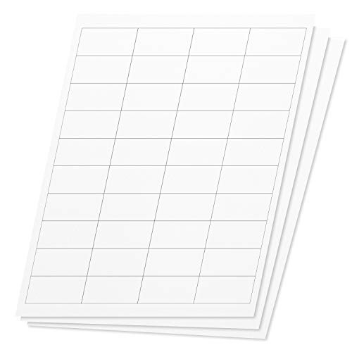 Rectangular 2 x 1 inch Address/Mailing Labels for 2 x 1 – 40UP | 150 sheets