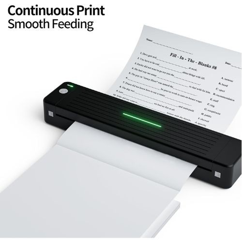 100 Sheets Thermal Printer Paper 8.5 X 11 Inch US Letter Size Thermal Paper