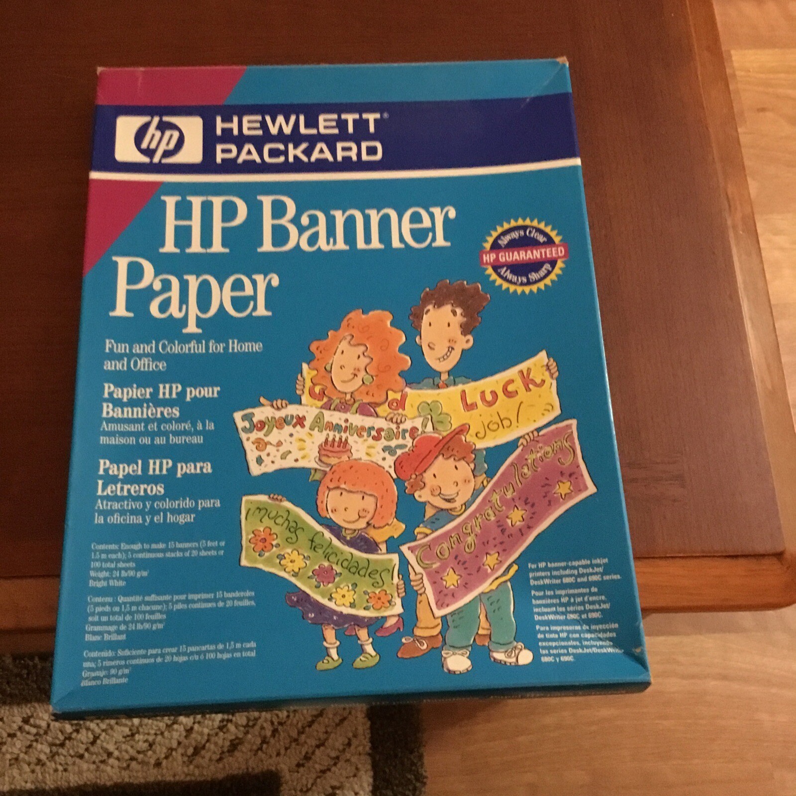 HP Banner Paper Hewlett Packard HP C1820A