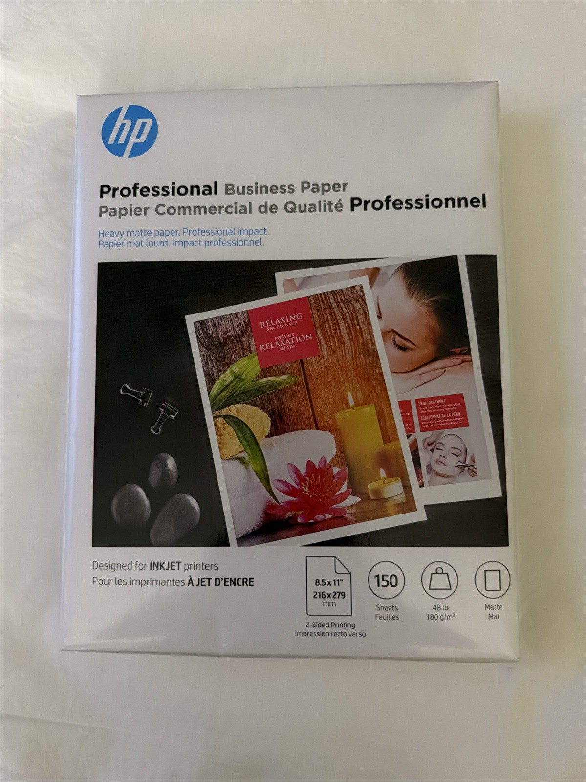 HP Professional 8.5×11 CH016A Matte Paper 150ct