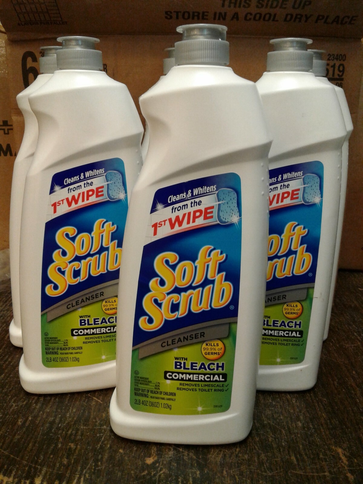 6 pack special Soft Scrub Cleanser 36 Oz Each NEW