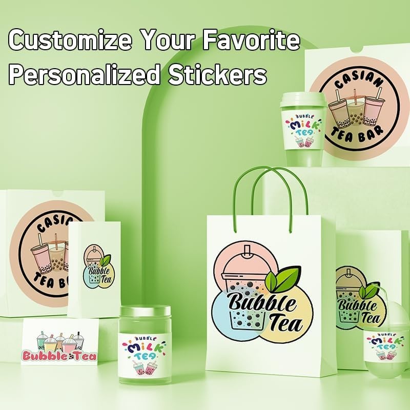 Vivid 4×6 Glossy Inkjet Sticker Paper – 50 Sheets