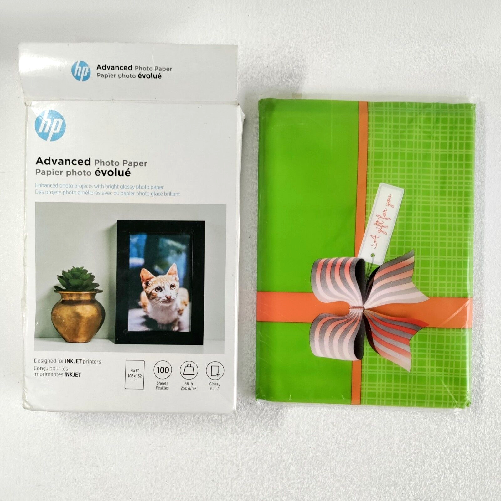HP Advanced Photo Paper Glossy 4″x6″ Plus More for Ink Jet Printers 110pcs Total