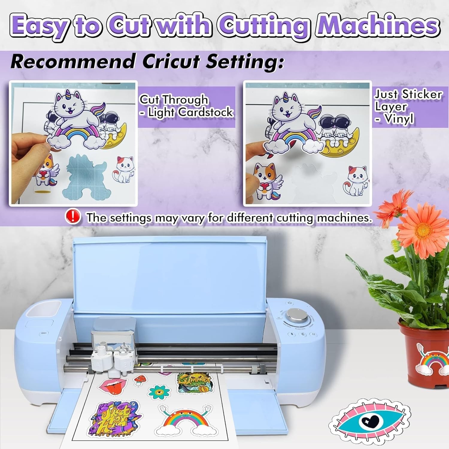 Koala Semi Glossy Sticker Paper for Inkjet & Laser Printer – 25 Sheets 8.5 x …