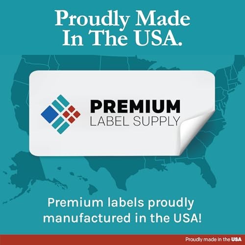 White Sticker Address Labels – 3″ x 1″ – Laser/Inkjet Compatible – 450 Labels
