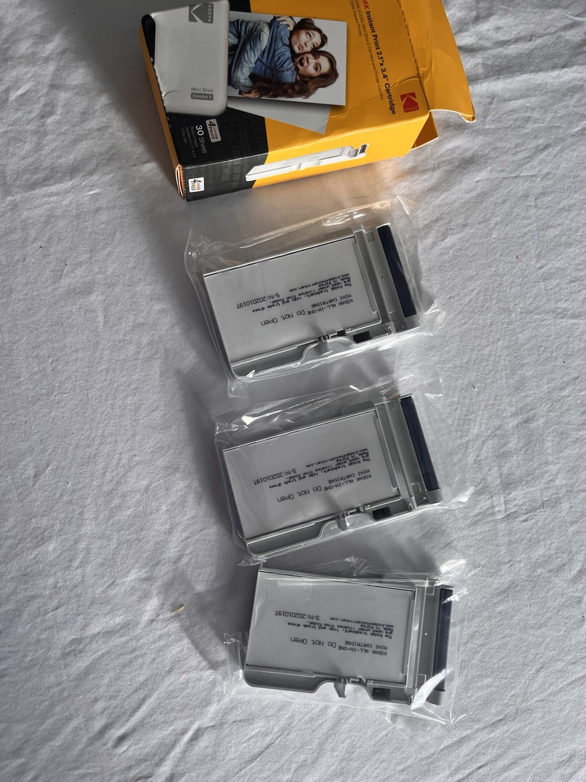 30 Kodak 4PASS Photo Printer Cartridges (MC-30) Fits Mini 2 Plus & Mini 2 Retro