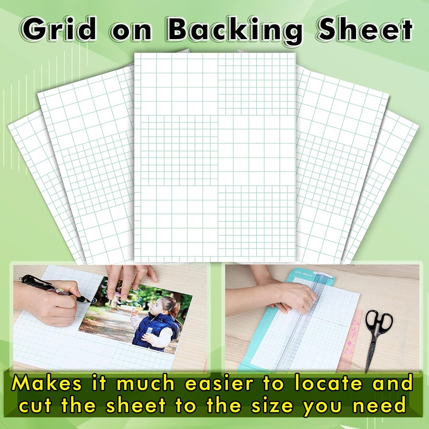 Koala Self Adhesive Laminating Sheets – 9 x 12 Inch Clear Laminate Sheets for