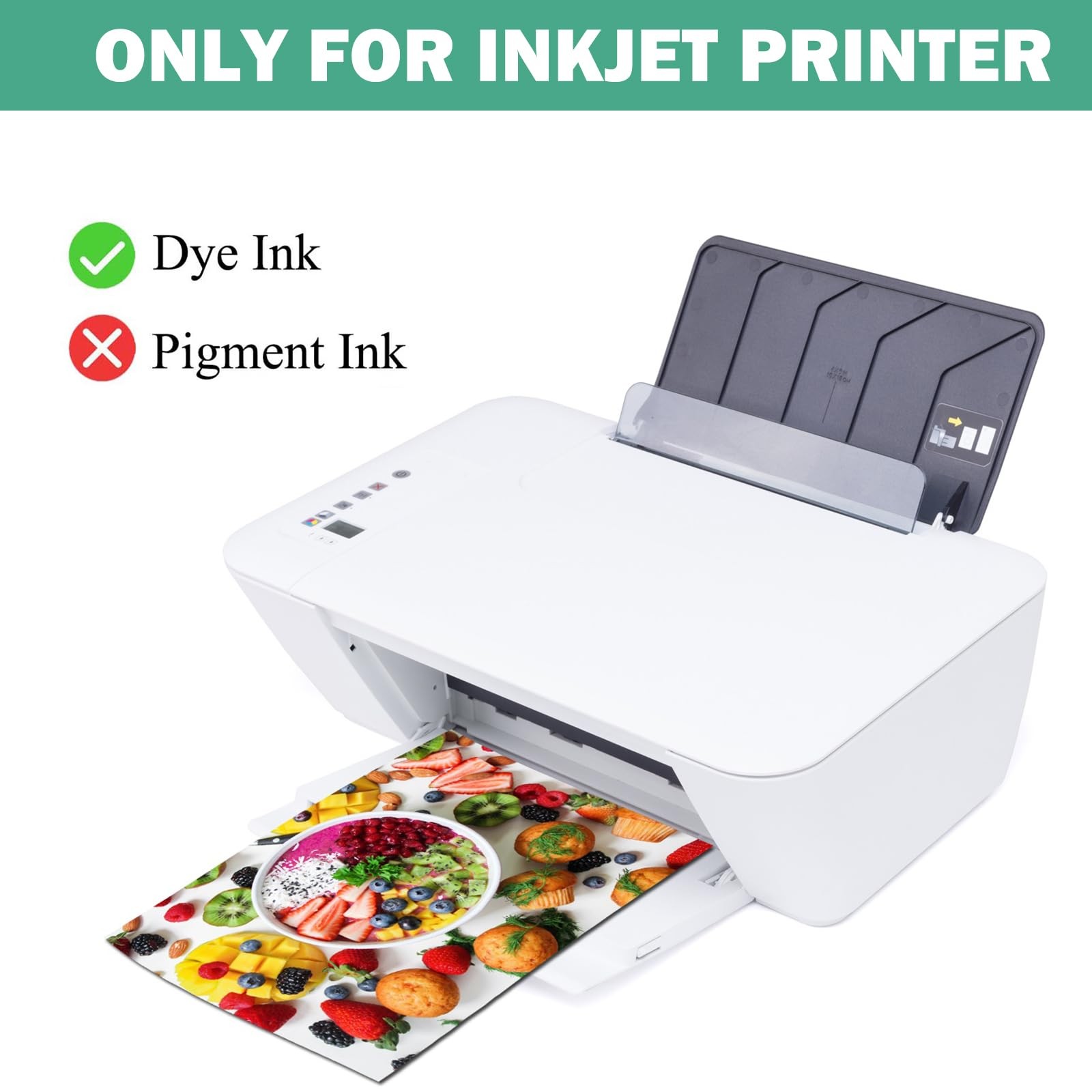 Double Sided Glossy Photo Paper 4×6 Thick Glossy Paper for Cardstock 100 Shee…