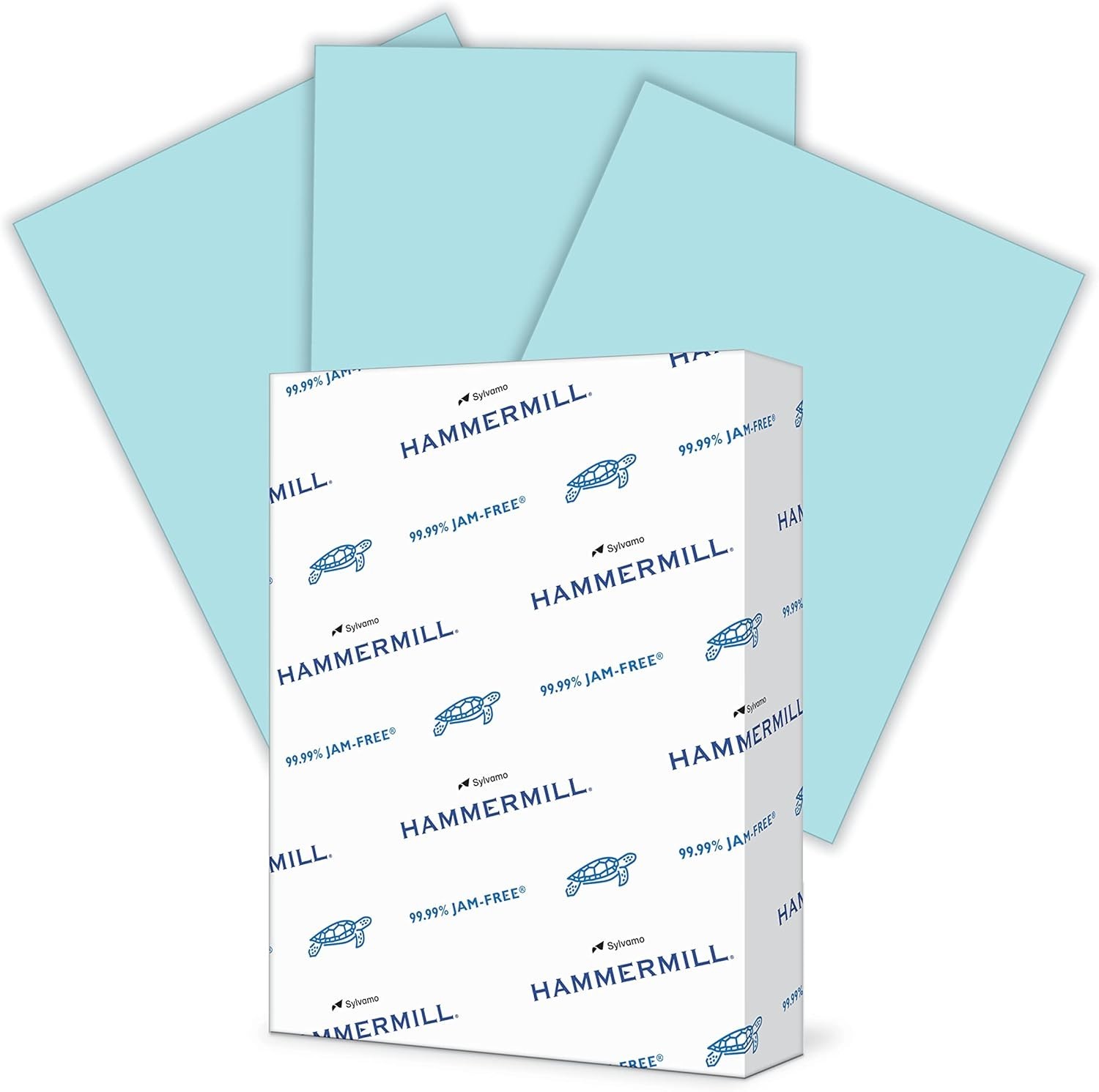 Elegant 24 lb Blue Printer Paper, 8.5×11 | Jam-Free, 500 Sheets – Eco-Friendly