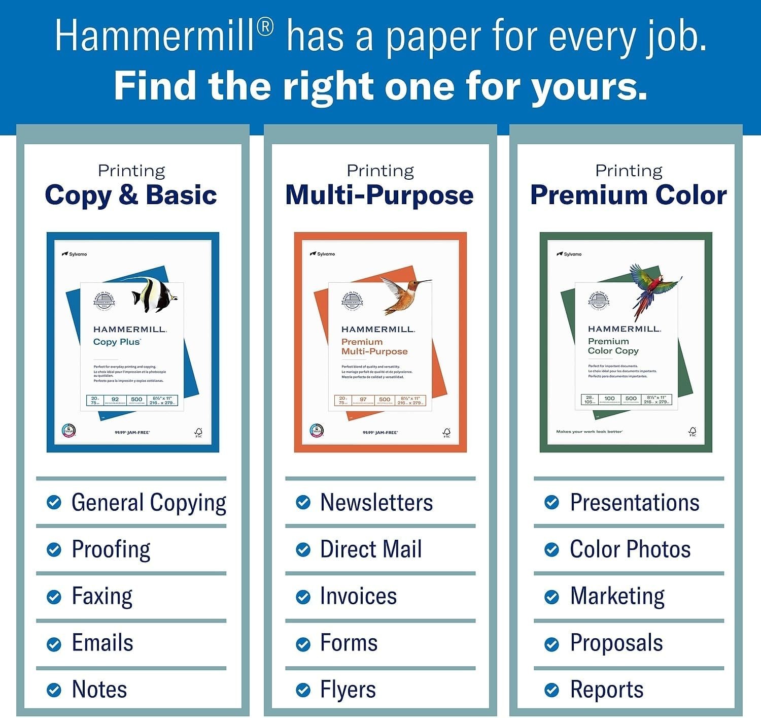 Professional Laser Printer Paper 28 lb, 8.5×11 – 4,000 Sheets, Acid-Free Quality