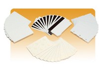 Zebra WHITE PVC CARD 0.76 3-up Business 104523-020