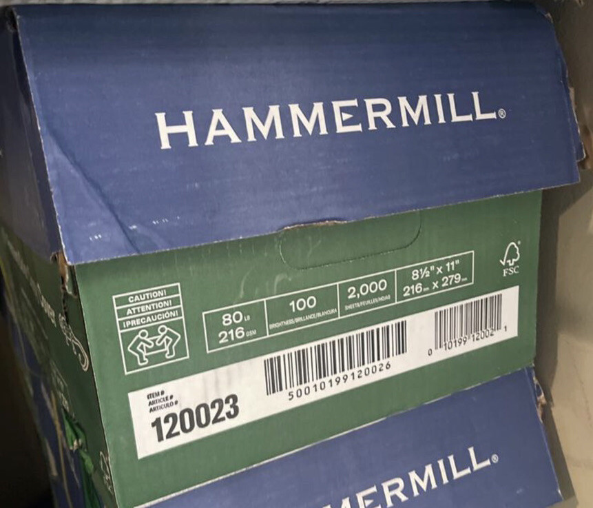 Hammermill Cardstock Premium Color Copy 80 lb 8.5 x 11-8 Pack 2000 Sheets – 1…