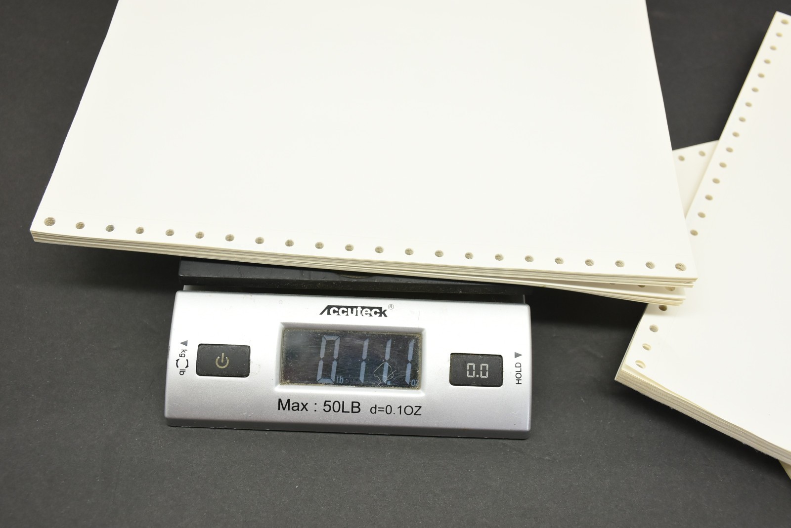 50pcs 1980s Memorex Dot Matrix Paper Smooth Edge Continuous Sheets 20lb 9.5×11″