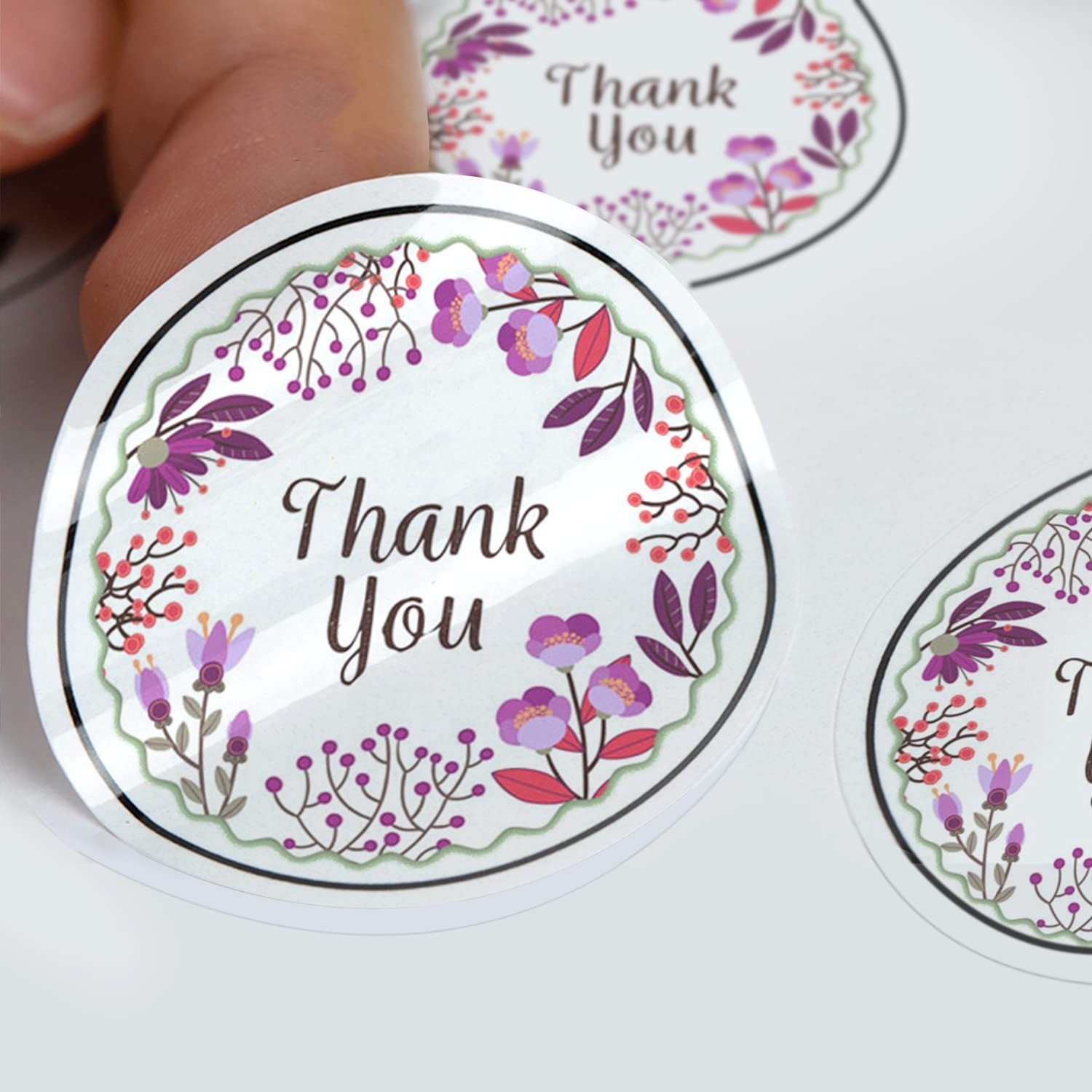 Gwybkq Sticker Paper Printable Vinyl for Inkjet Printer, 50 Sheets Glossy Whi…
